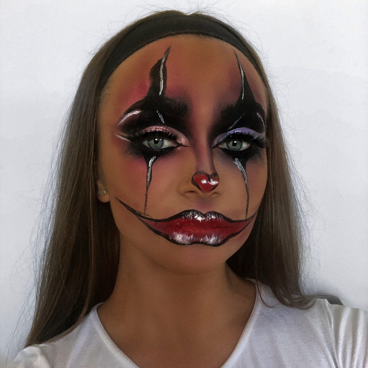 clown halloween makeup